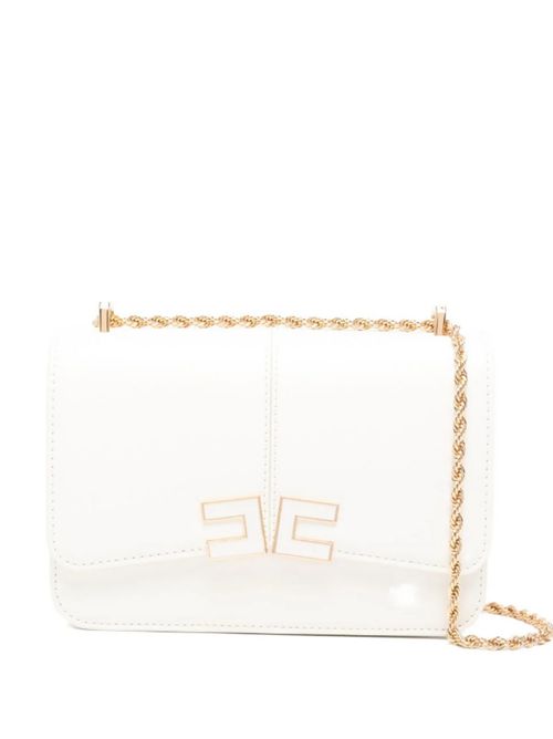 BAG WITH LOGO DETAIL ELISABETTA FRANCHI | BS91A61E2360 avorio
